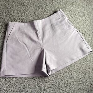 Maurice's Light Purple High Rise Side Zipper Flat Front Shorts Size 13-14‎